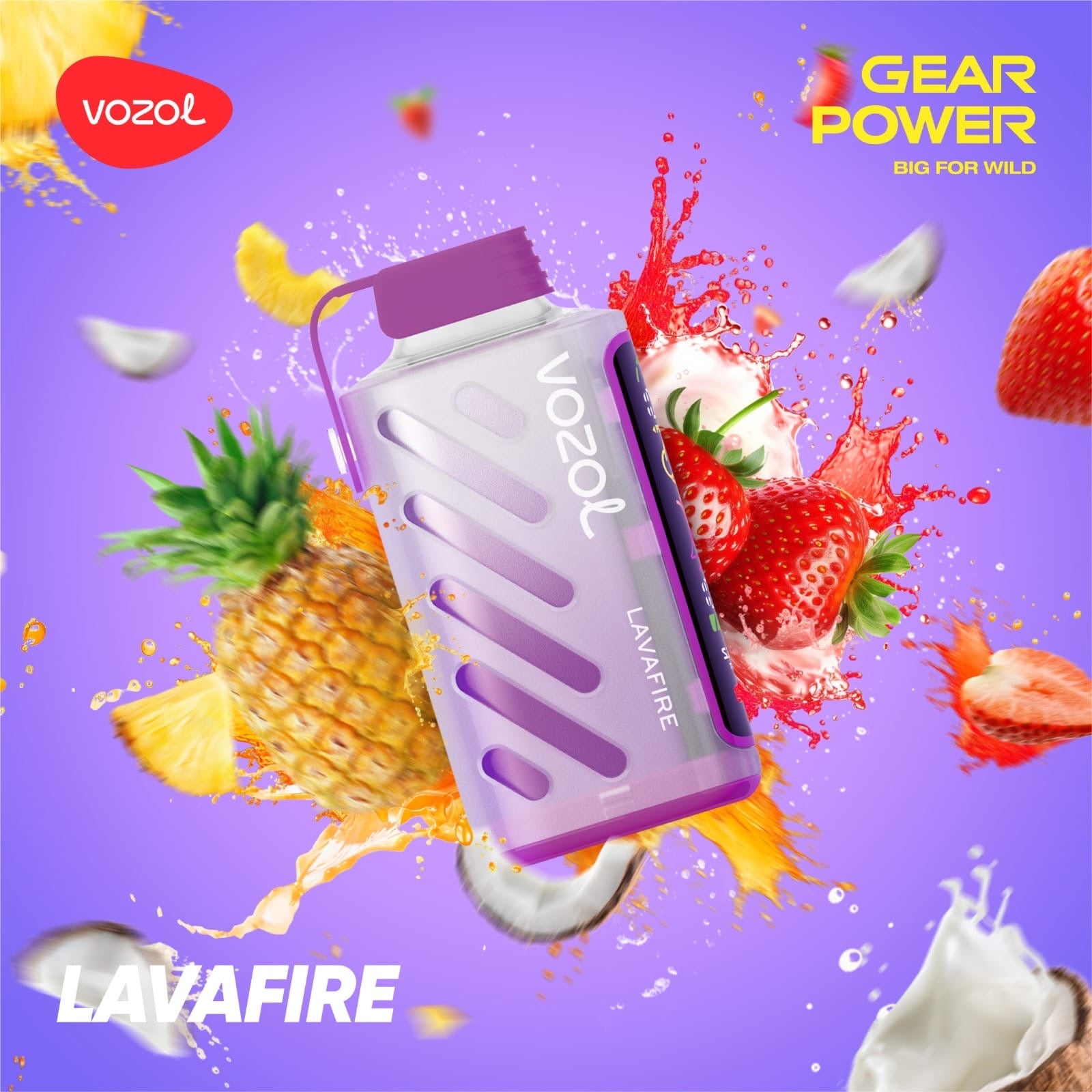 Vozol lavafire strawberry