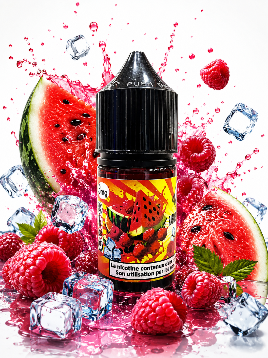 VP Raspberry watermelon 3mg (30ml)