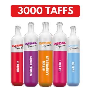 E-Cigarette Jetable – Euphoria – 3000 Taffs (5%/Ml)