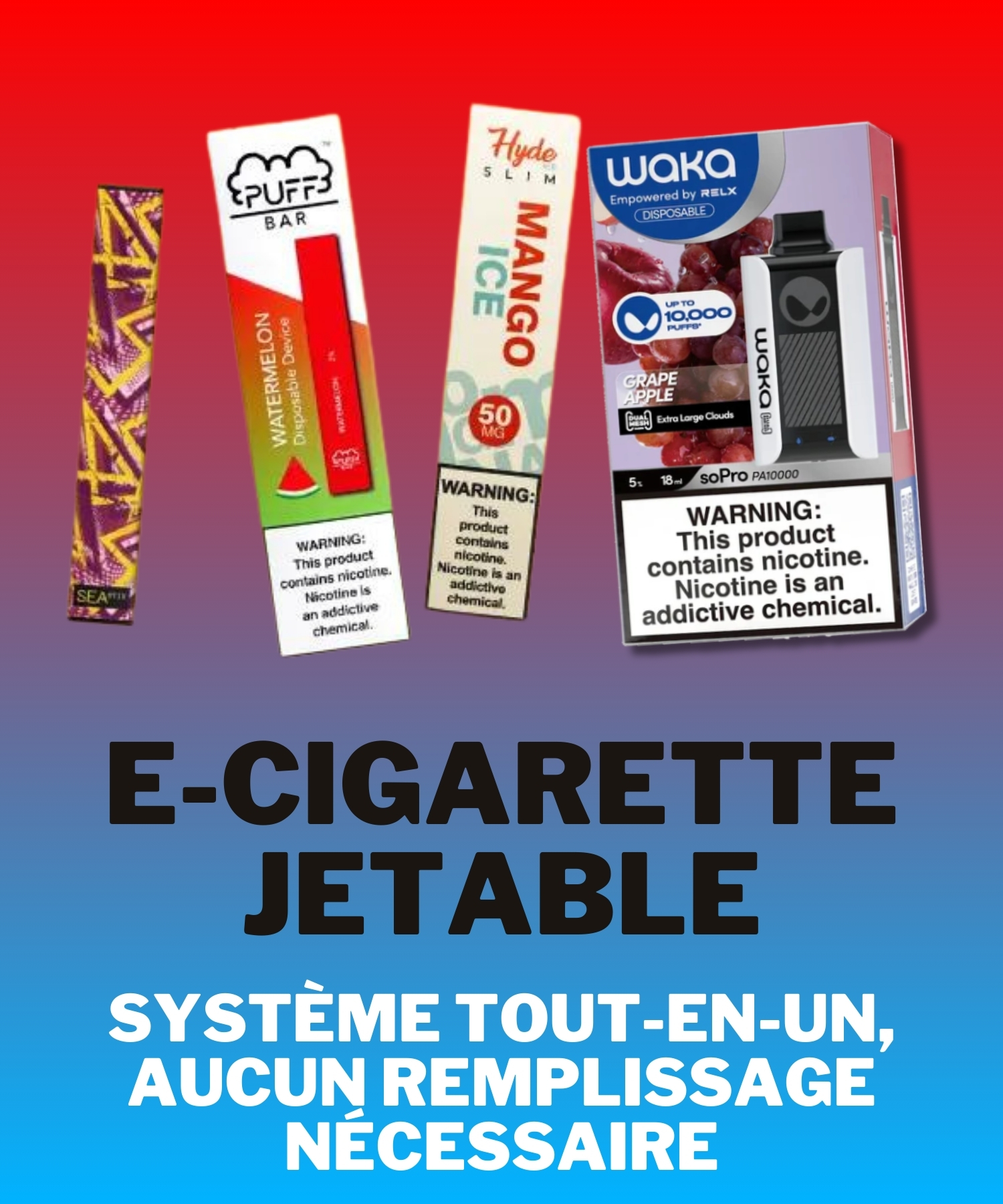 E-Cig Jetables
