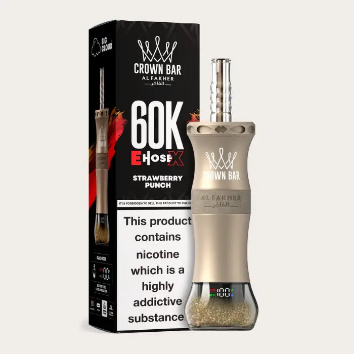 AL FAKHER E-HOSE X CROWN BAR 60000 PUFFS